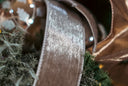 Silver Velvet Luster Ribbon