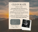 Clean Slate - 2 Wick Candle