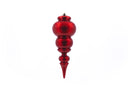 Red Shiny Finial Ornament