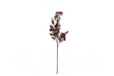 Bronze Glittered Mini Boxwood Spray