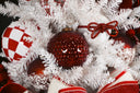 Hobnail Ruby Ornament