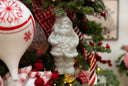 Snow White Santa Ornament