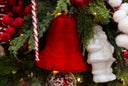 Red Velvet Bell Ornament