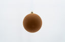 Chestnut Flocked Ornament