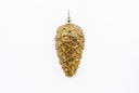 Gold Pinecone Ornament
