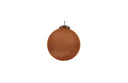 Bronze Flocked Ornament