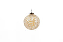 Golden Draped Ornament