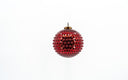 Hobnail Ruby Ornament
