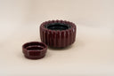 Petite Burgundy Warmer with Fan