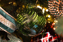 Glistening Green Spiral Ornament