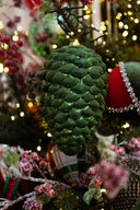 Green Pinecone Ornament