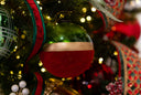 Red, Green & Gold Vintage Ornament