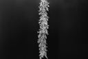 Glittered White Ice Garland