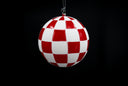 Peppermint Checker Ornament
