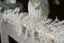 Glittered White Ice Garland