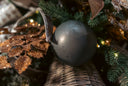 Antique Matte Blue Ornament