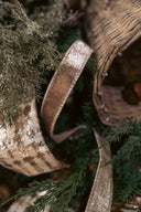 Silver Velvet Luster Ribbon