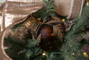 Amber Gold Fern Ornament