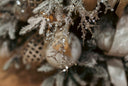 Silver Glittered Branch