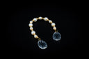 Crystal & Pearl Drape Ornament