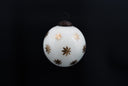 Etched Gold Star Ivory Ornament