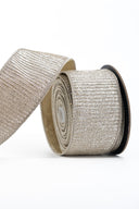 Champagne Ribbed Ribbon