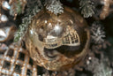 Golden Mercury Glass Ornament