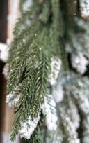 Iced Willow Pine Garland