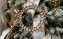 Crystal Wreath Ornament Set