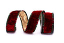 Red Velvet, Metallic, & Plaid Trim Ribbon