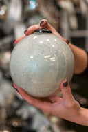 Arctic Glow Glass Ornament