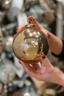 Golden Mercury Glass Ornament