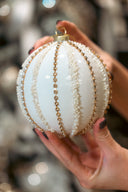 Pearl & Rhinestone Ornament