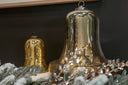 Mercury Glass Bell - Gold