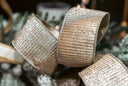 Champagne Ribbed Ribbon