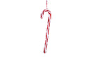 Red & White Blown Glass Candy Cane Ornament