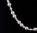White Pearl Bead Garland