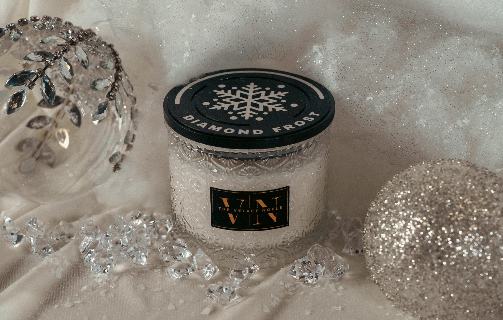 Diamond Frost - 2 Wick Candle