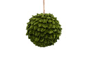 Green Petal Leaf Ball Ornament