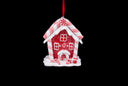 Red and White Handcrafted Houses