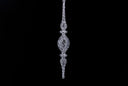 Swirled Clear Glass Finial Ornaments (Set of 2)
