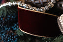 Deep Red Gold Edged Ribbon