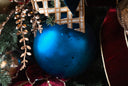 Royal Blue Mercury Glass Ornament