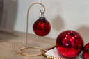 Glossy Red Ornament Set