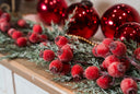 Iced Red Berry Garland