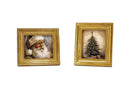 Classic Christmas Framed Art Set