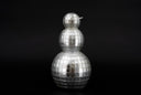 Silver Mosaic Snowmen (Set of 2)