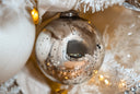 Silver Mercury Glass Ornament