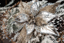 Metallic Beaded Poinsettia