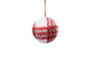 Plaid Boucle Ornament